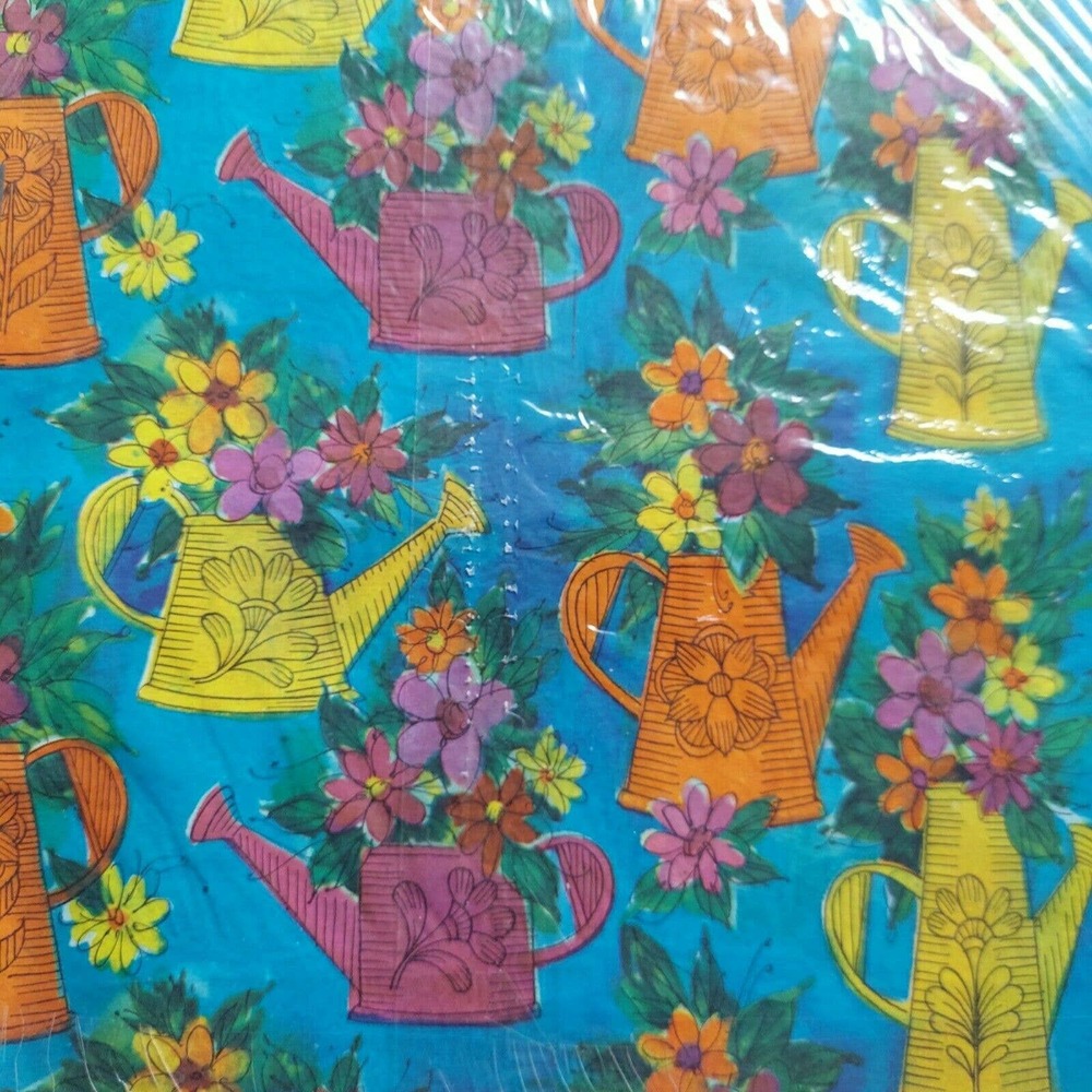 Sealed Vintage Buzza Cardozo Color Magic Flower Gift Wrap Flat Sheet Paper NOS - Picture 5 of 6